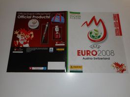 Panini EM/Euro Album 2008 Schweiz komplett ohne Poster Nr. 3