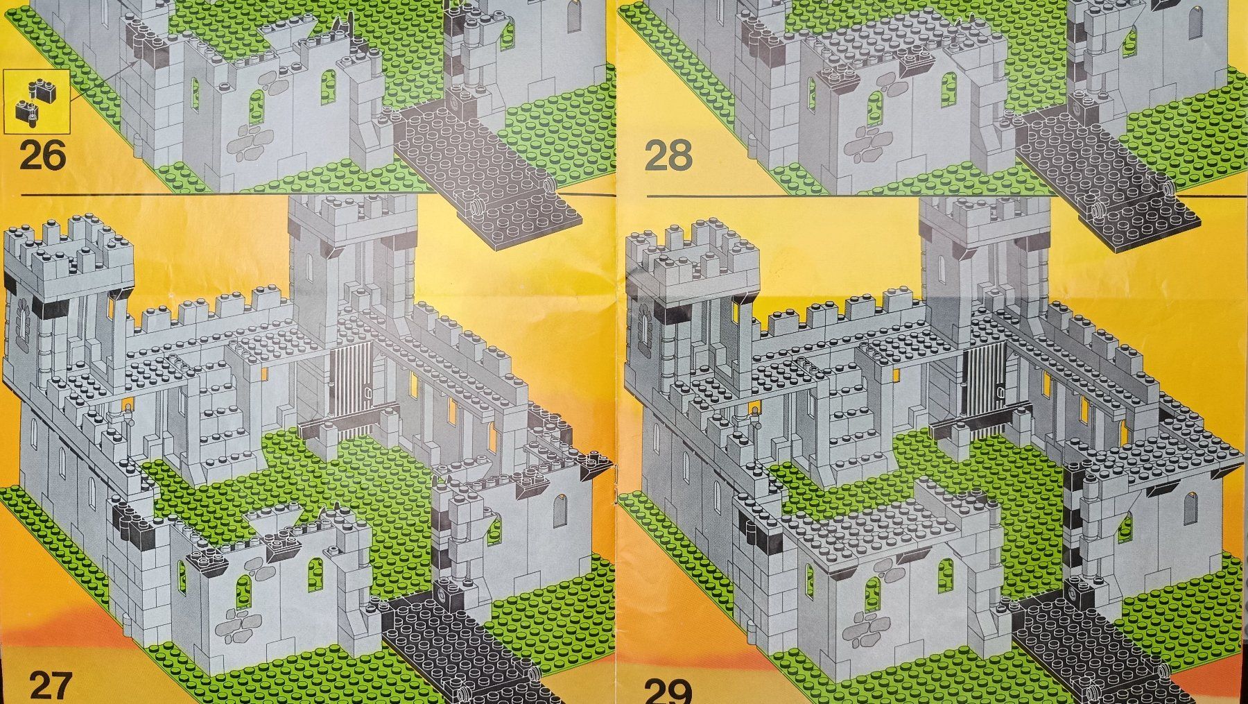 Lego Kit di costruzioni: LEGO Castle Anleitung / Instructions - 6080 – Usato da Muhen venduto da Legoholic 4