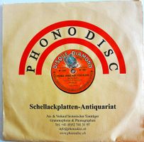 35 Schellackplatten französische Chanson, div. Interpreten