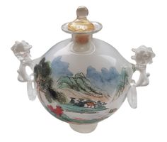 Vase Flacon Asien antik