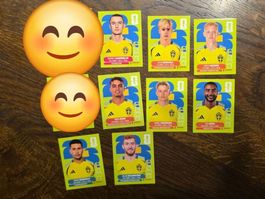 Panini 2026 WM USA SWE Schweden 8 Stk. (Preis pro Stück!!!)
