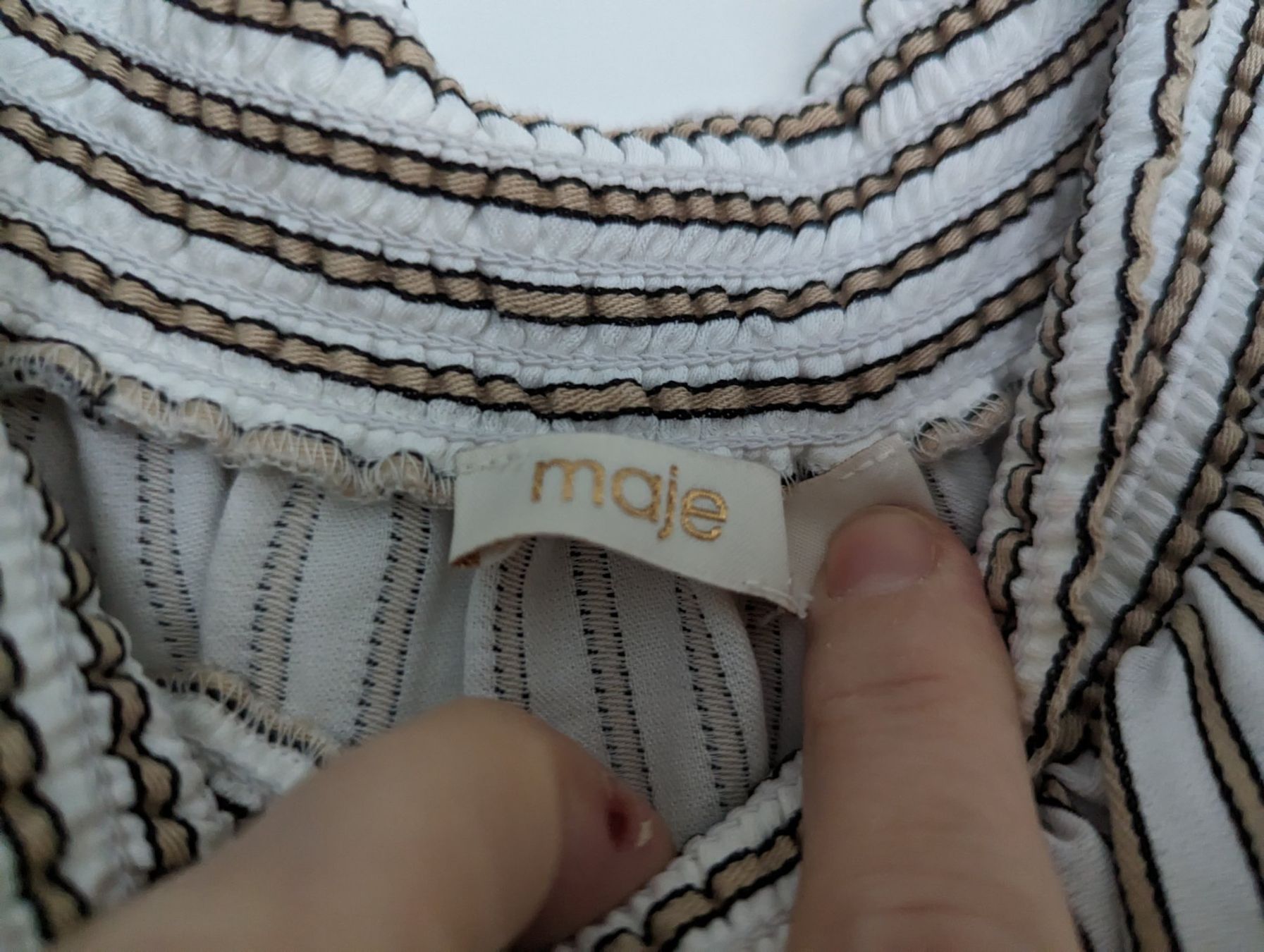 Maje Vestiti: Kleid von Maje, Gr. M, Carmenausschnitt, Neu – Nuovo (secondo la descrizione) da Chur venduto da Ronja777 3