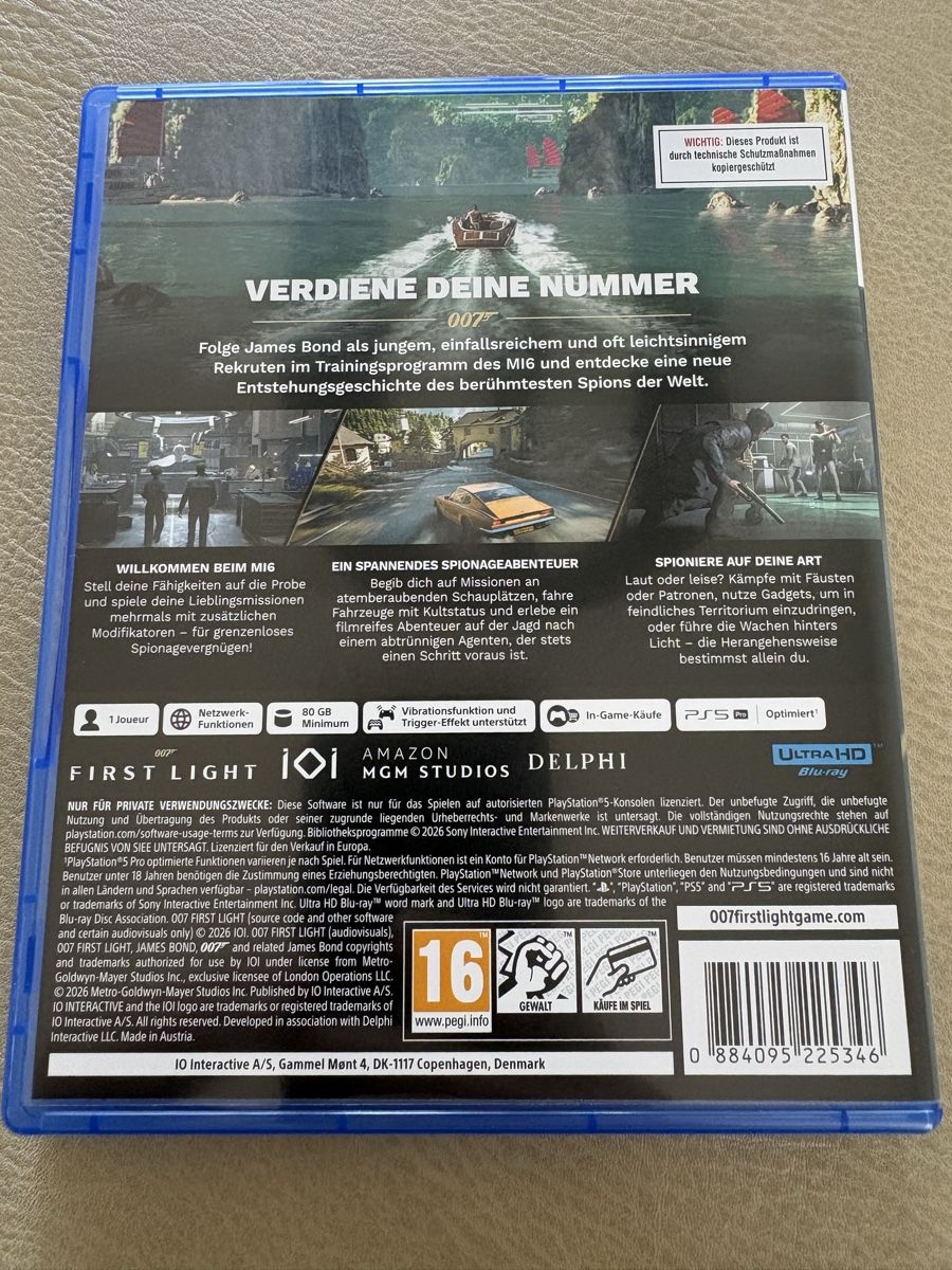 Jeux: 007 First Light PS5 – Neuf (Voir description) à Nottwil par Regis1108 1