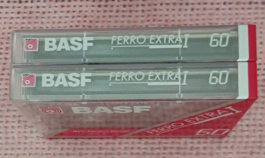 Cassettes audio: BASF Ferro Extra I 60 / 2 x cassettes MC 1991/93 - scellées – Neuf avec emballage d'origine à Le Locle par borgespatricia 3