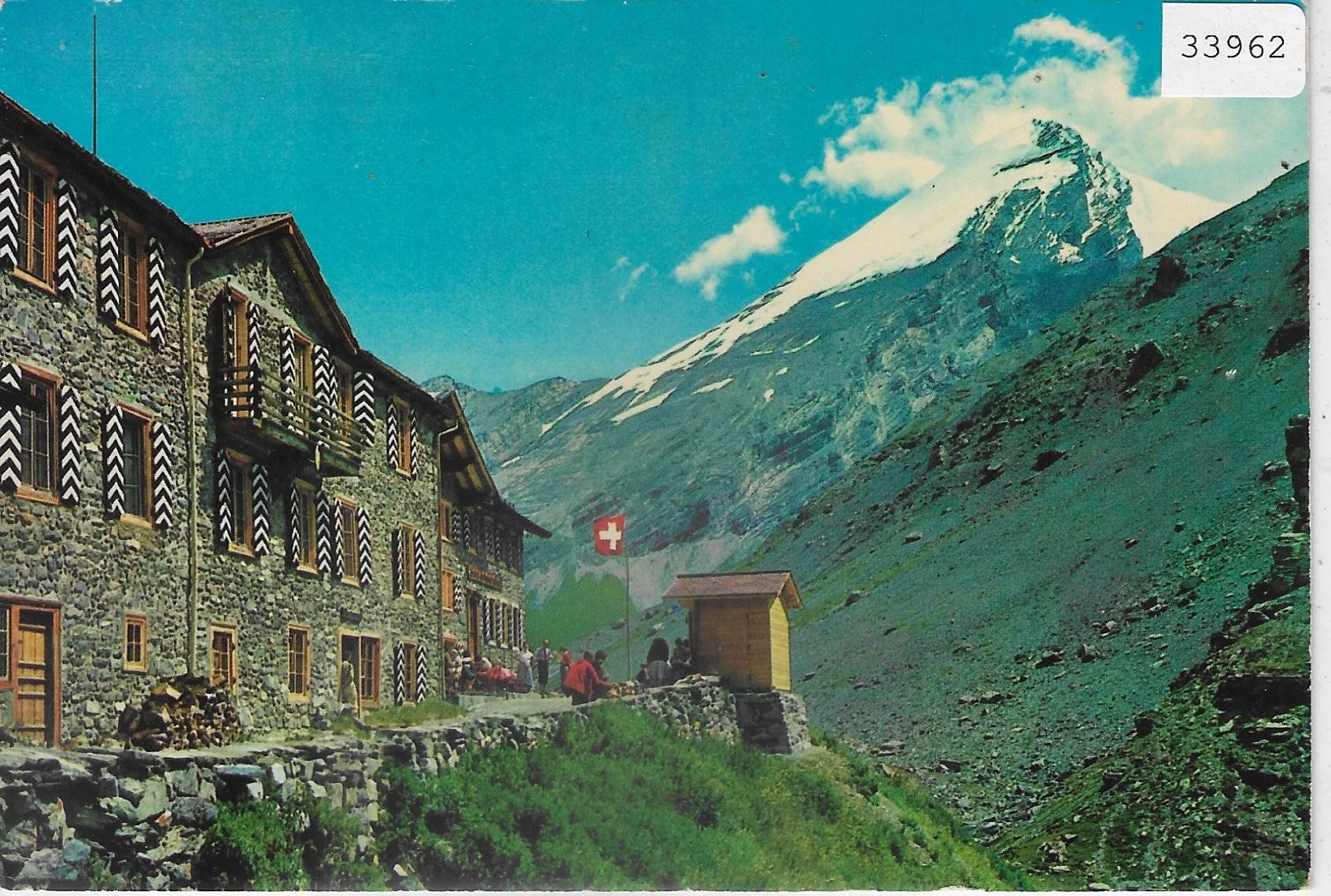 Cartoline postali: Kandersteg - Hotel Schwarenbach am Gemmiweg Altels – Usato da Ettingen venduto da Kartenplanet