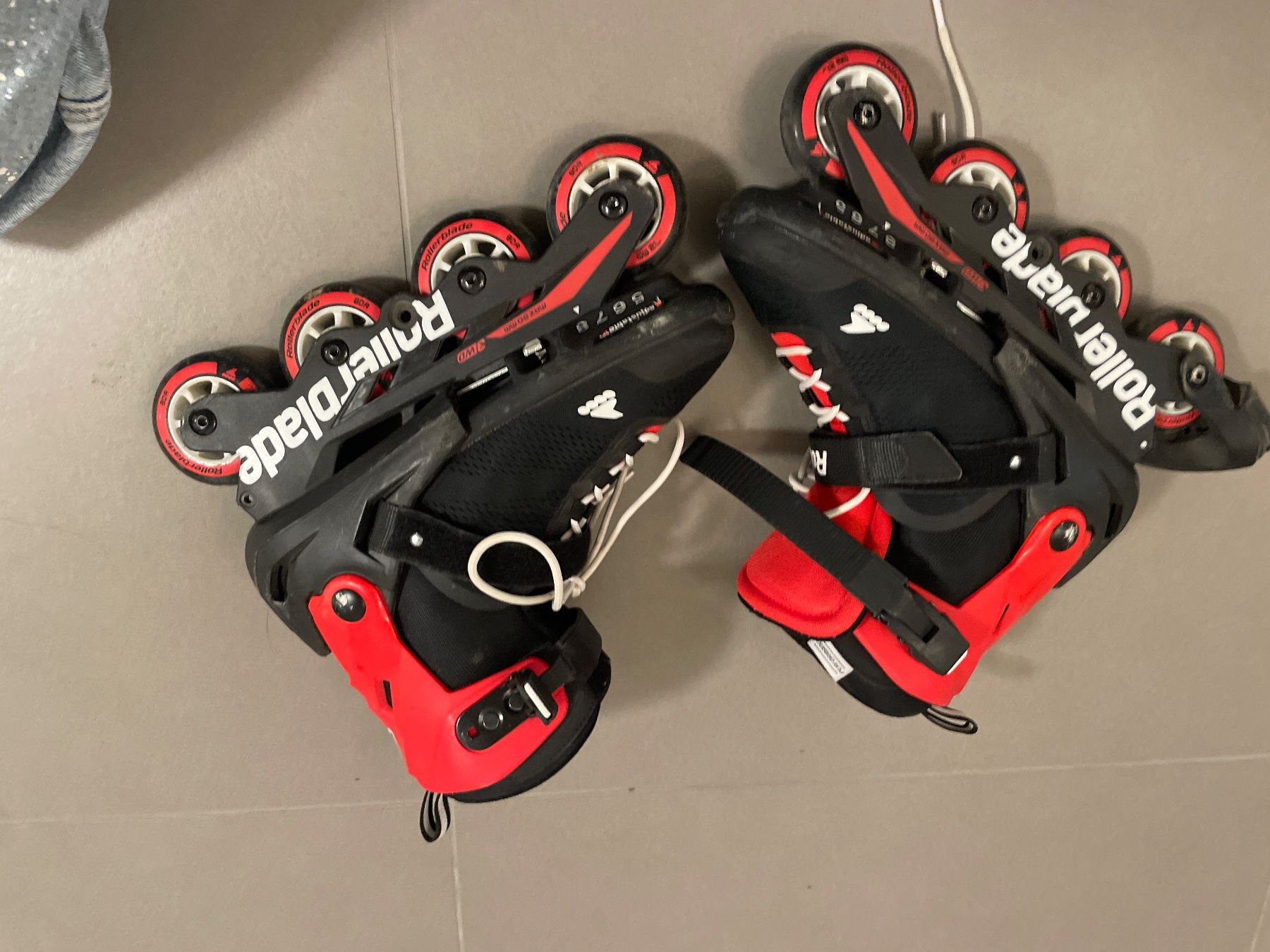 Pattini in linea & Pattini a rotelle: Rollerblade Rot – Usato da Schwadernau venduto da Webtrics