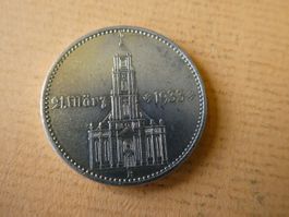 Dt. Reich 1934 A, 2 Reichsmark - Silber
