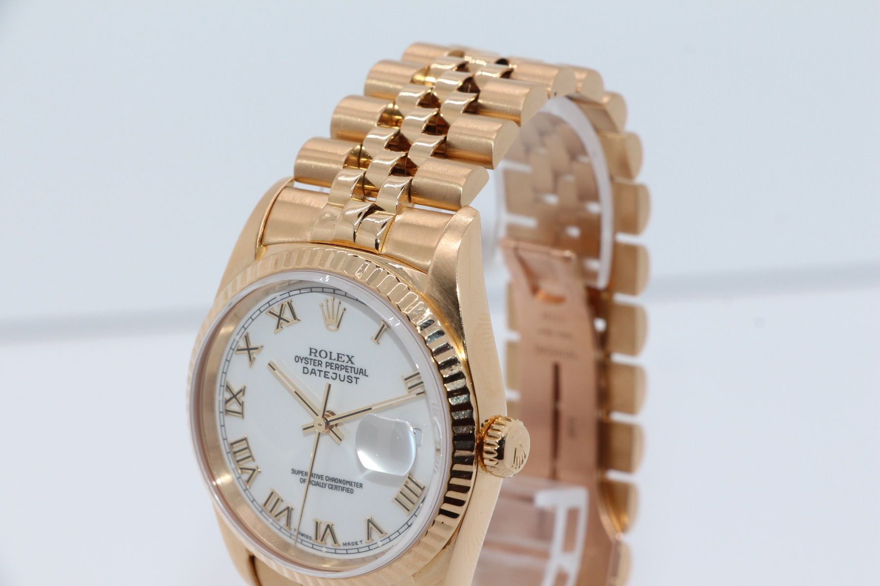Rolex Orologi: Rolex Datejust 36 18K Gold Ref. 16238, ca. 1991 Original Box – Usato da Zug venduto da eMDi_Collection 3