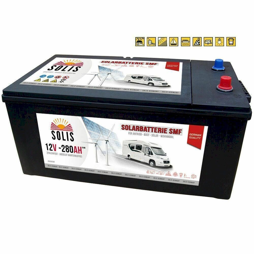 Solargeräte und Solarprodukte: SOLIS Solarbatterie SMF 280Ah 12V – Neu und originalverpackt aus Bottighofen von zaap 1