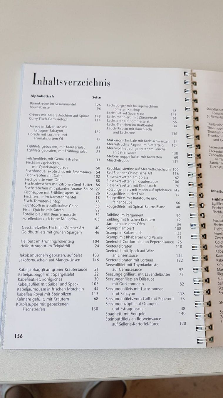 Libri: Fisch Kochbuch Saison Küche Muscheln – Usato da Spiegel b. Bern venduto da Gudi8 5