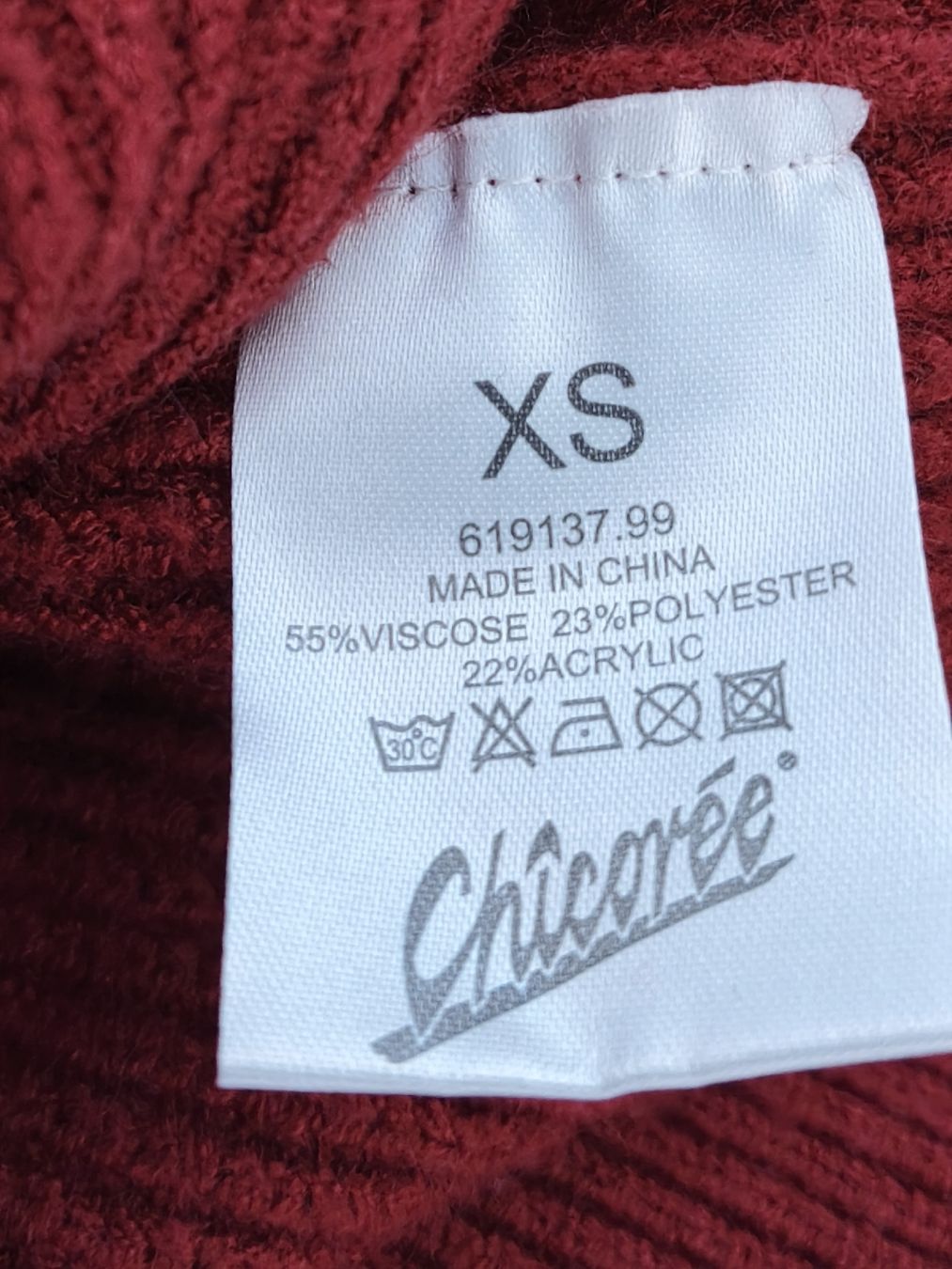 Maglioni & Felpe: Chicorée Pullover, Grösse XS, Bordeaux Rot, Neu! – Nuovo (secondo la descrizione) da KRIENS venduto da Franzy_Blond10 4