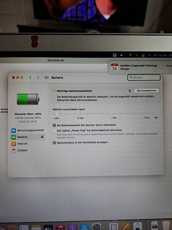 Apple Notebook: Macbook Air 13.3 Zoll – Usato da Muttenz venduto da Nabe 4