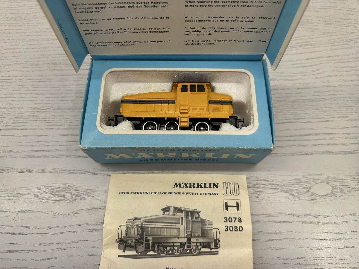 Märklin Modelleisenbahnen: Märklin 3080 DHG 500 Werkslok – Gebraucht aus Lupsingen von New-Haven 5