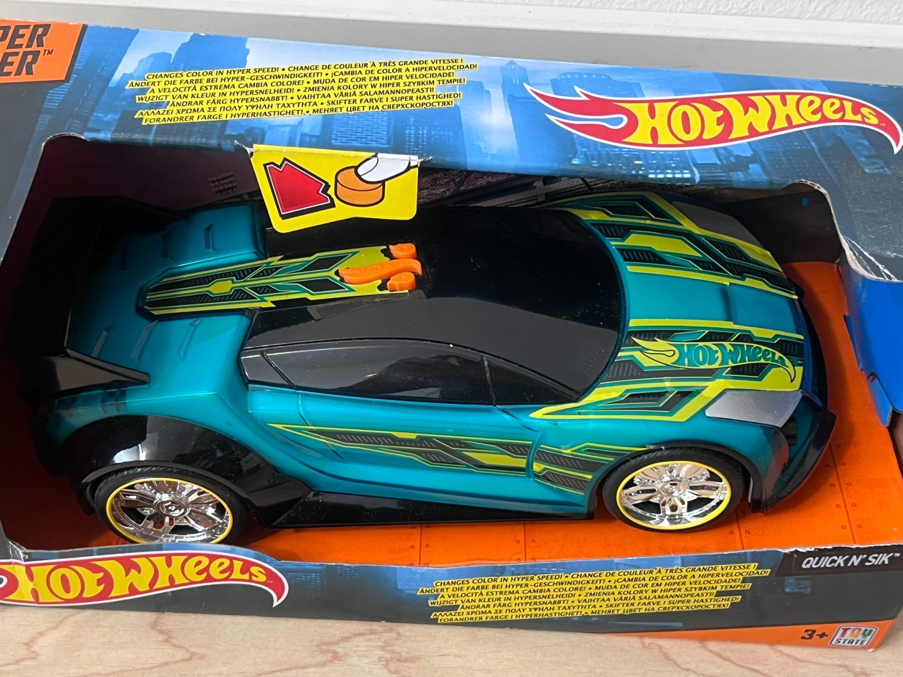 Hot Wheels Modellini d'auto: Hot Wheels Hyper Racer – Nuovo e nell'imballaggio originale da Wildegg venduto da Car-Mania 1