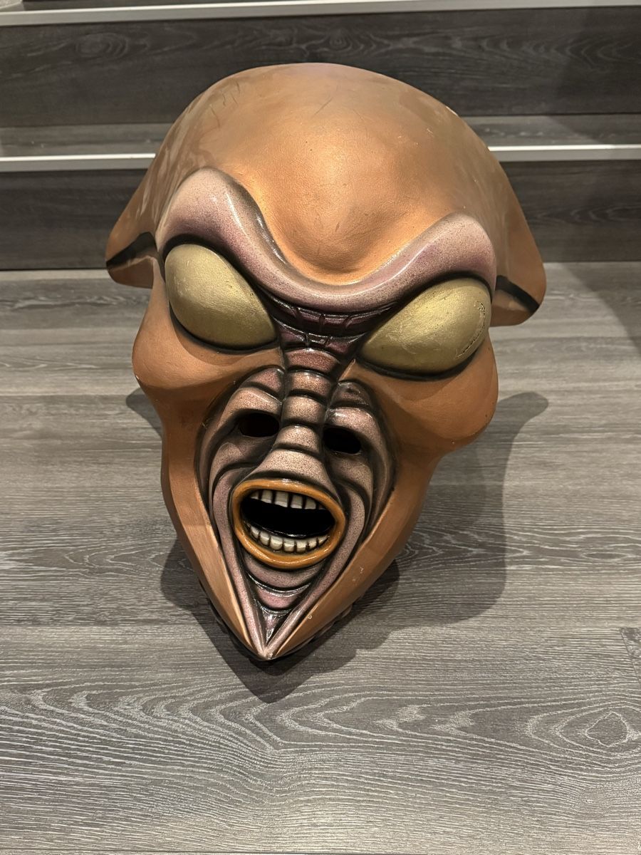 Alle Dekorationen: Fasnachtslarve Alien Deko – Gebraucht aus Itingen von uhu777