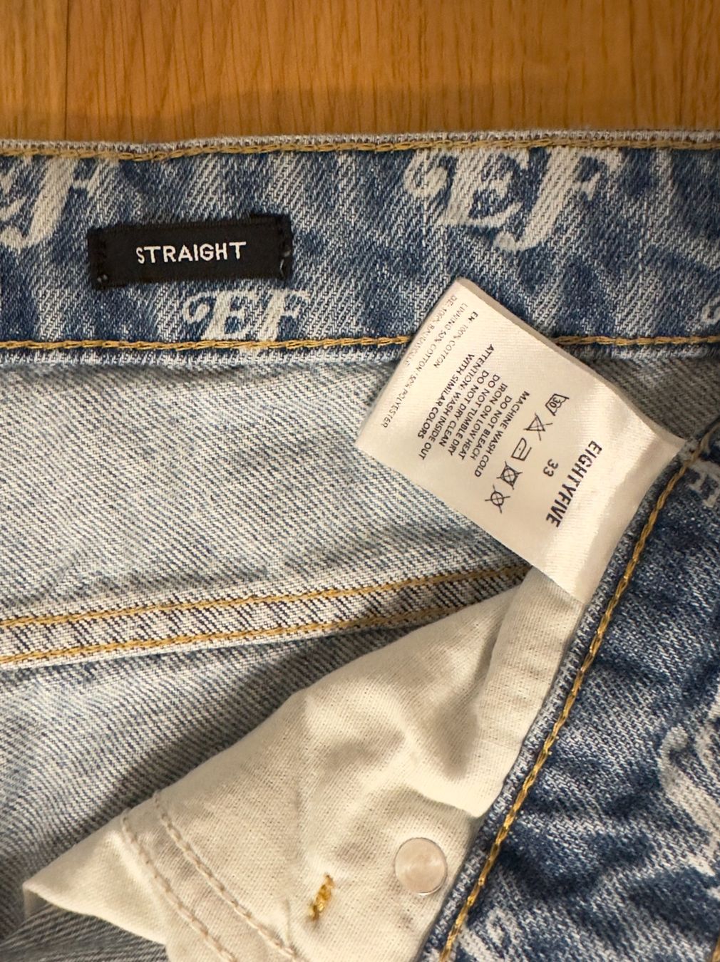 Jeans: Eightyfive - Monogram Jeans Blue (Gr.33) – Usato da Uster venduto da jul_5dvx 6