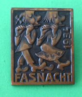 Basler Fasnachtsplakette Kupfer 1934