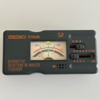 Accordeur vintage Seiko ST606 Quartz – guitare & basse