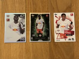 Match Attax Bundesliga 25/26 Leipzig Lot: Openda + Banzuzi