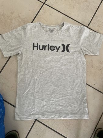 Graues Hurley T-Shirt, Gr. L (152-158cm), Top Zustand