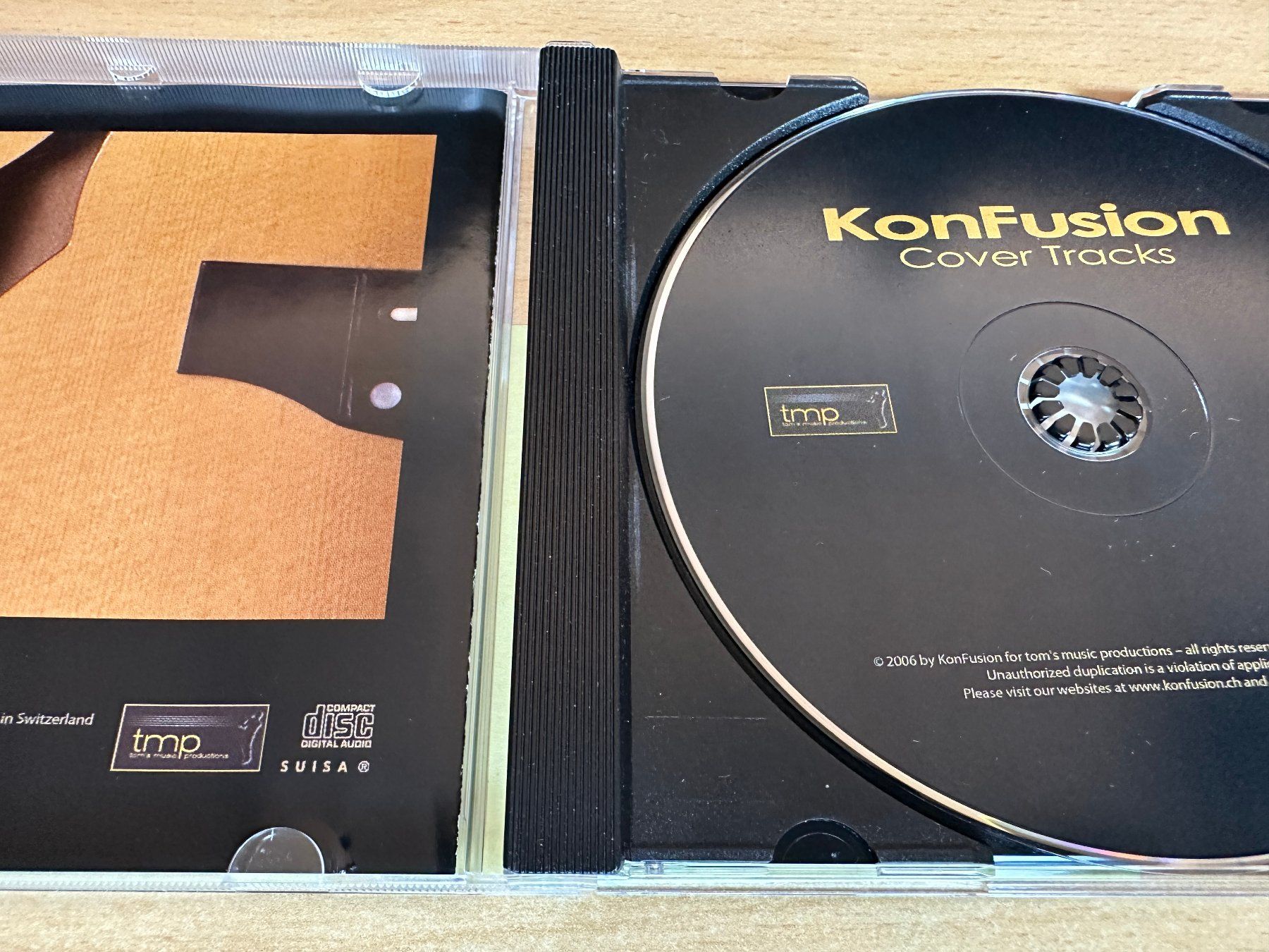 CD: KonFusion - Cover Tracks – Usato da Rikon im Tösstal venduto da Alpenmutz 2
