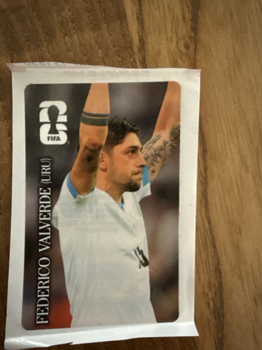 Coca-Cola Carte collezionabili: FIFA Sticker Federico Valverde cc5 – Usato da Frenkendorf venduto da emi_jg7b