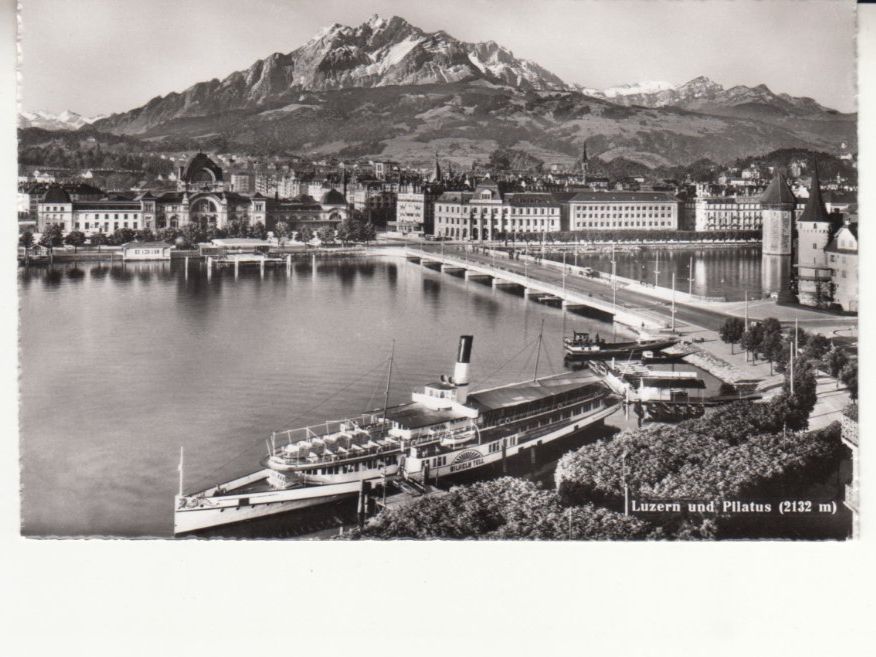 Cartoline postali: Luzern ca. 1950 – Usato da Bürglen TG venduto da StampGraf