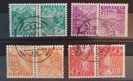 4036) K28-31, Satz Kehrdrucke ⊙ Kt. 50.-