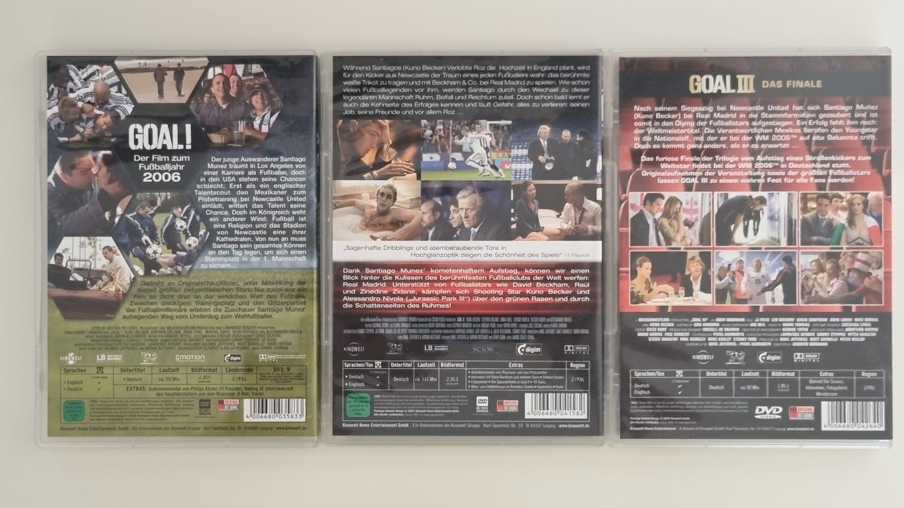 Tous les DVDs: DVD: Goal 1-3 – D'occasion à Ehrendingen par Thomas_2 1