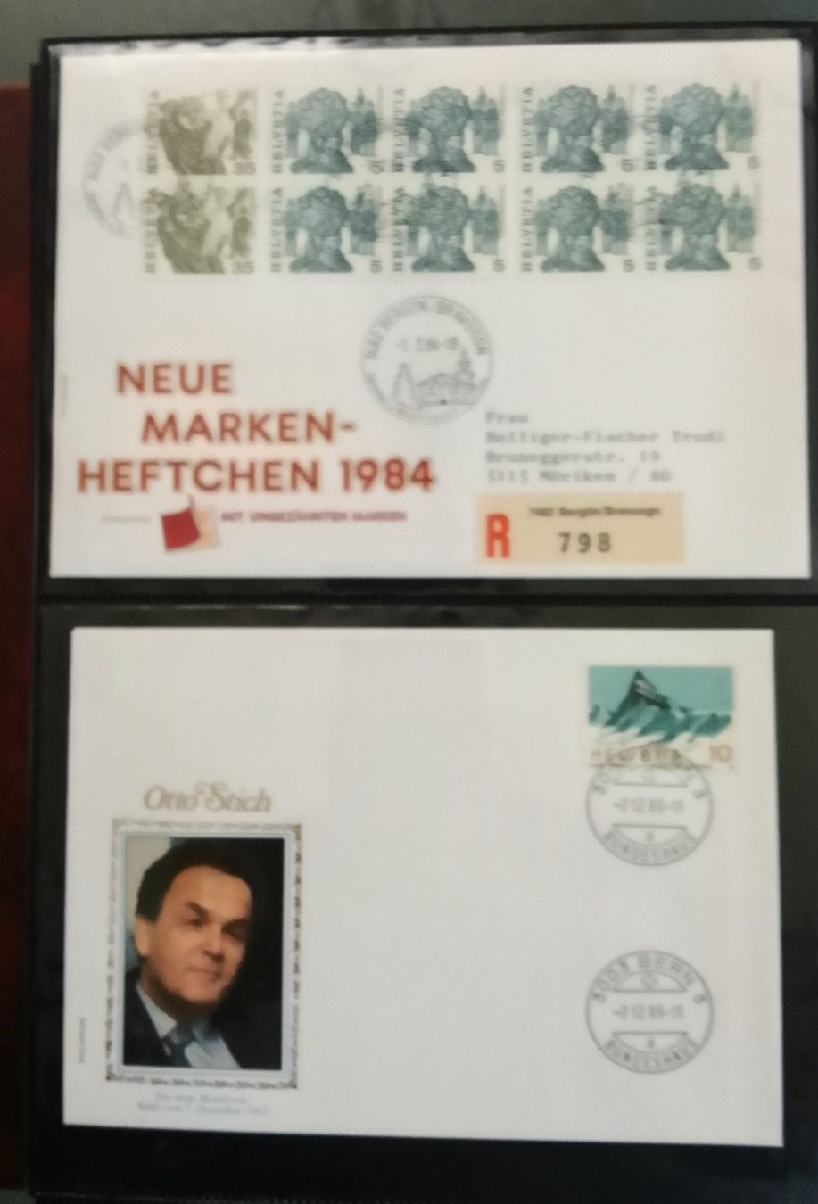 Album: Briefmarkenalbum Schweiz. Top Sammlung – Usato da Marbach LU venduto da Steinbeck1 4