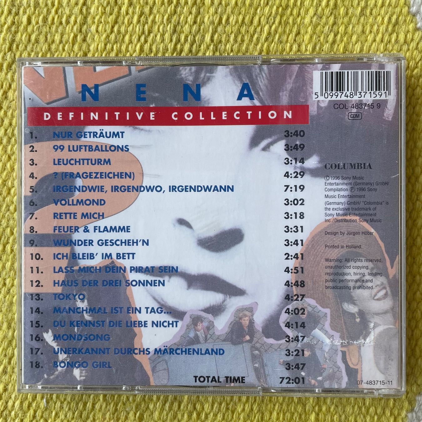 CDs: NENA-2CD DEFINITIVE COLLECTION – Gebraucht aus Rorschacherberg von CD-Roli 1