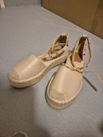 Sommer Espadrilles Sandalen mit Nieten, Grösse 37-38