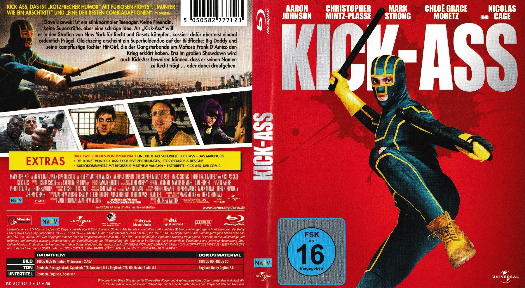 Alle DVDs: Blu-Ray - Kick-Ass – Gebraucht aus Langnau am Albis von MediaRescuerKeLoX