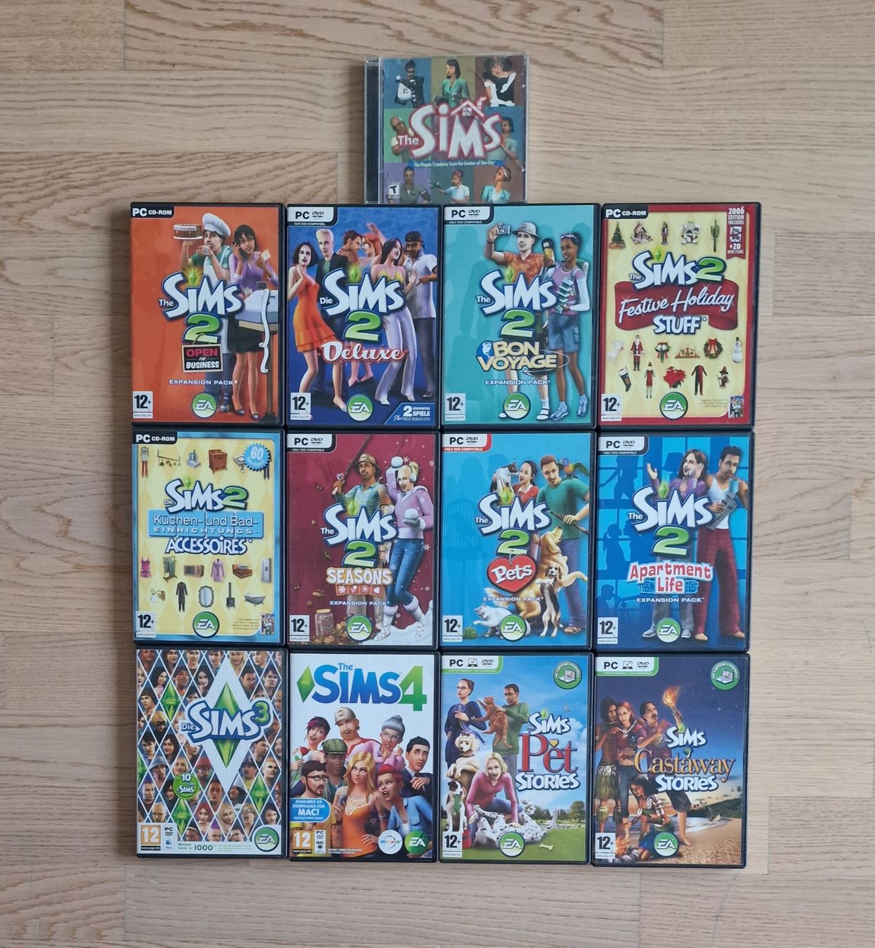 Giochi: PC SIMS COLLECTION / SAMMLUNG - 13 SPIELE IM BUNDLE – Usato da Birsfelden venduto da Dealgoenner24 4