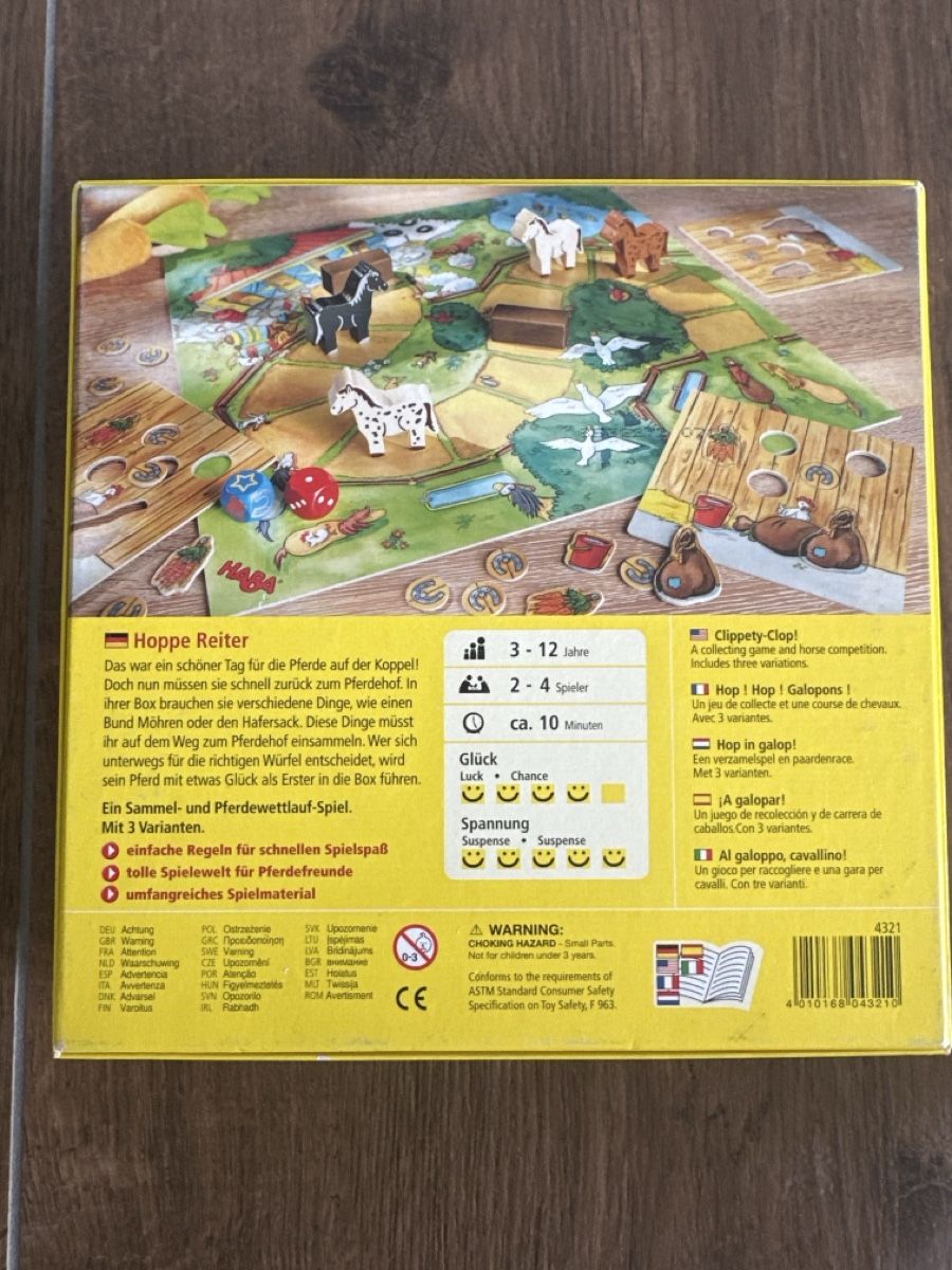 Haba Giochi: Hoppe Reiter - HABA – Usato da Mühlethal venduto da sarah-davide 1