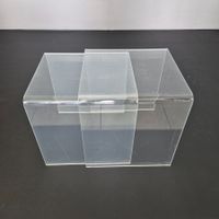 2er Plexiglas Acryl Tisch Blumenhocker Beistelltisch Table