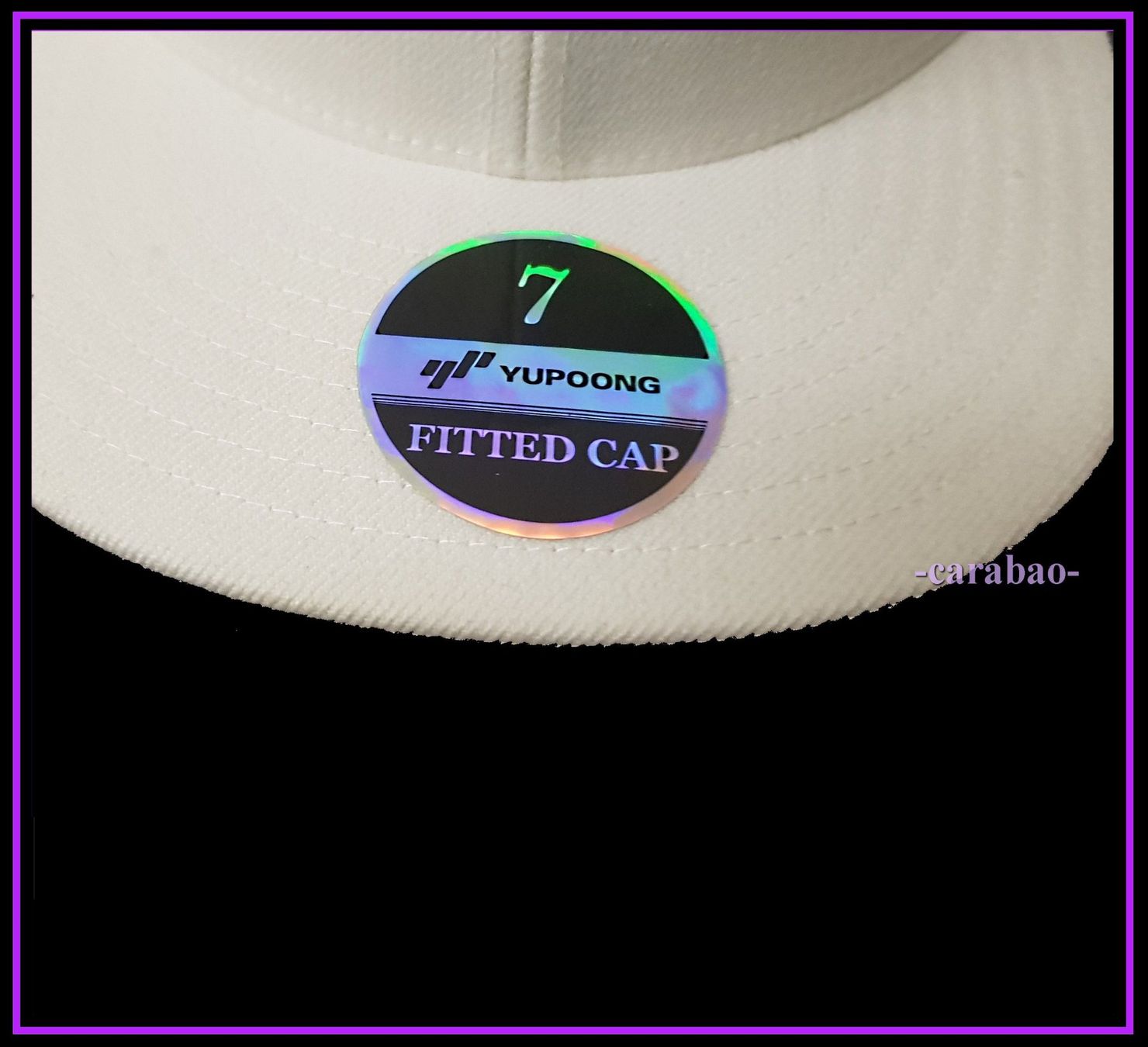 Copricapi, berretti & cappellini: Original YUPOONG Fitted Cap / Weiss / S – Nuovo (secondo la descrizione) da Winterthur venduto da -carabao- 1