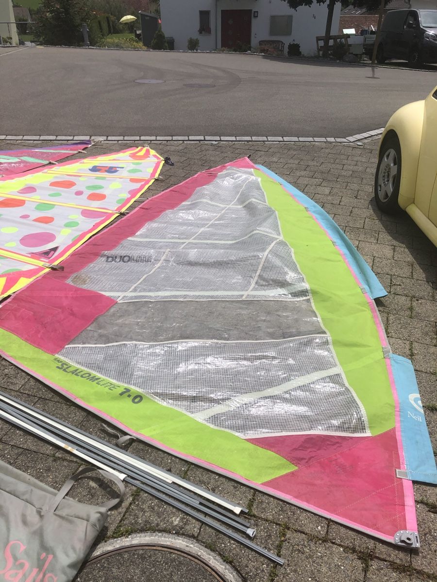 Surfen: Windsurf Segel Neil Pryde 7qm – Gebraucht aus Madetswil von Biker100 3