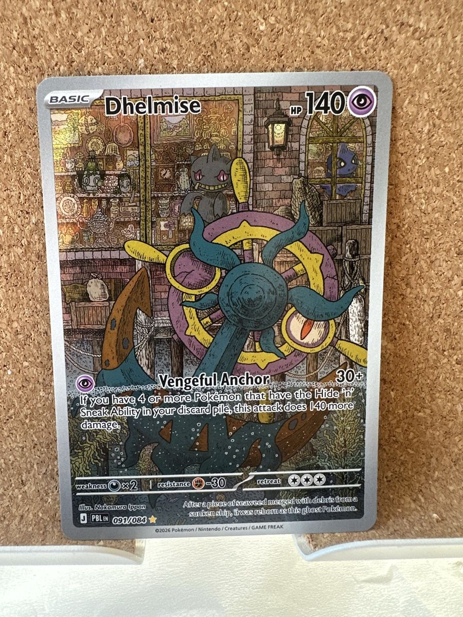 Karten: Pokémon Dhelmise 091/084 – Gebraucht aus Goldach von Lenny0220