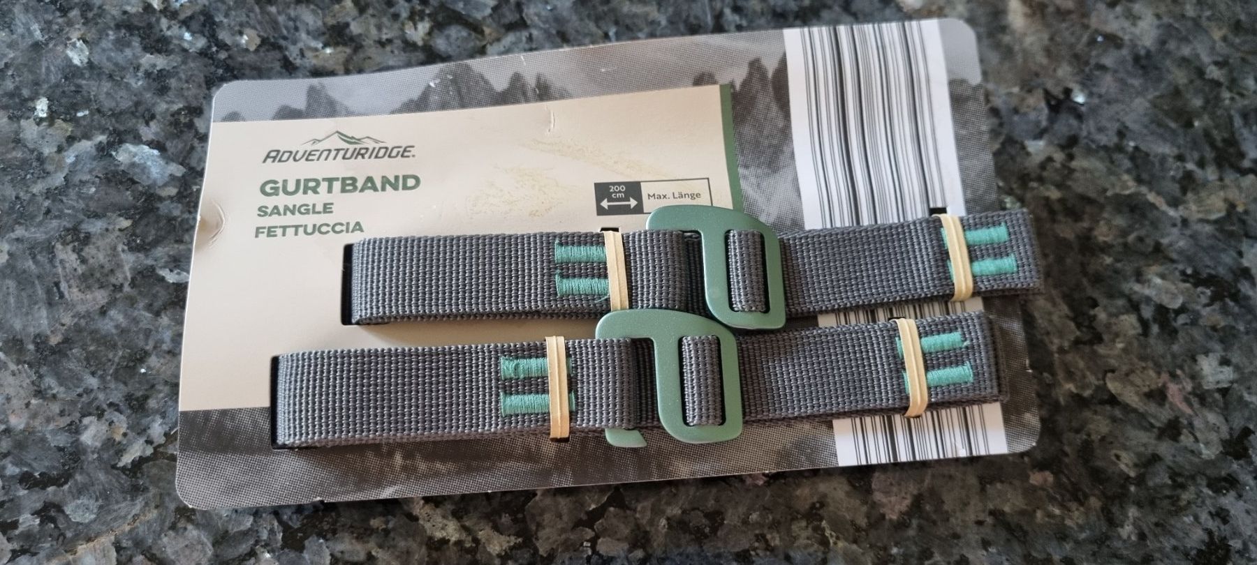 Nastri decorativi: GURTBAND 200cm 2er-Set grau neu – Nuovo (secondo la descrizione) da egliswil venduto da Maggy6