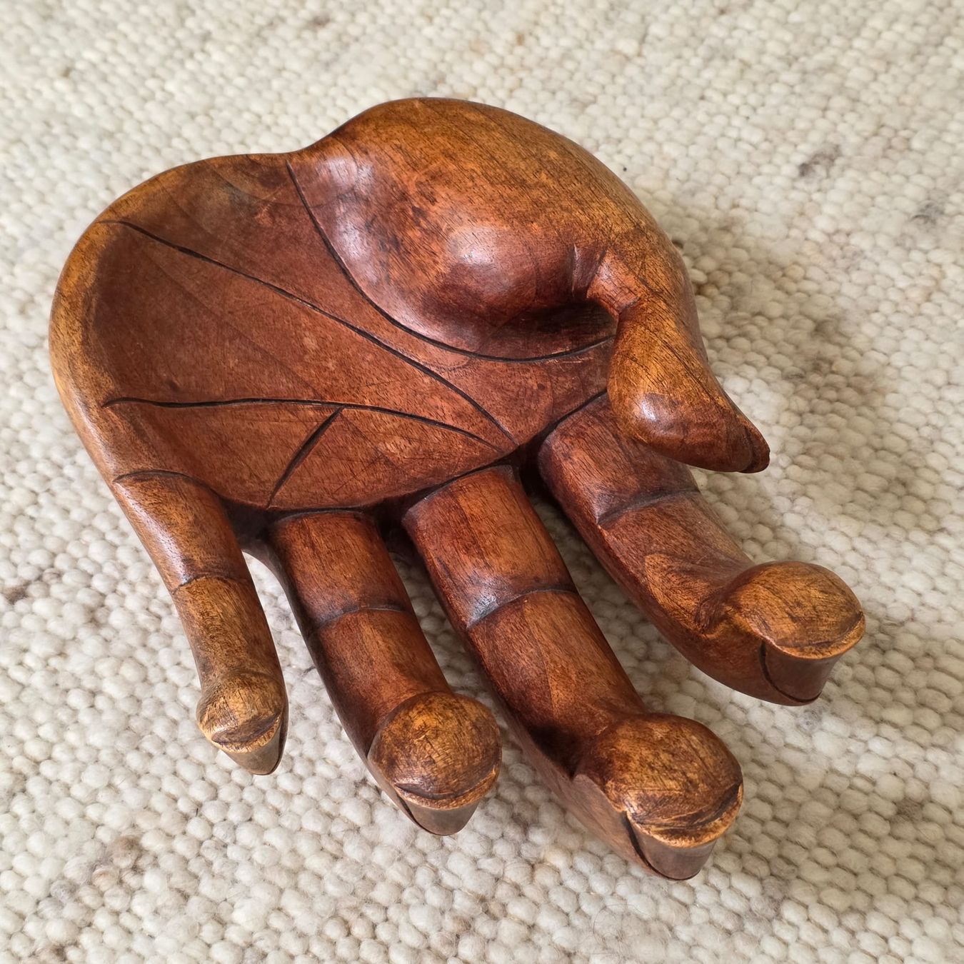 Tutte le decorazioni: Dekoschale Hand Holz – Usato da Rheinsulz venduto da Dred 3