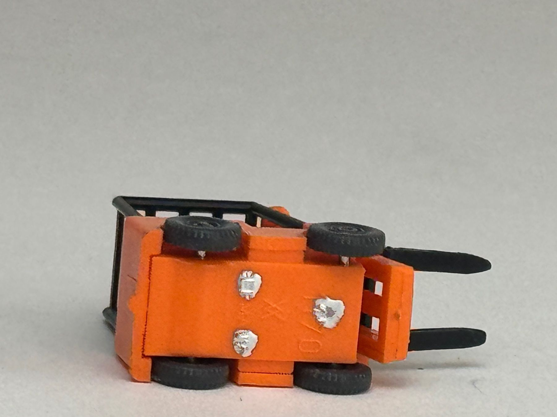 Wiking Modellini d'auto: Wiking Still Gabelstapler mit Schutzdach orange – Usato da Elm venduto da Wikmtz 2