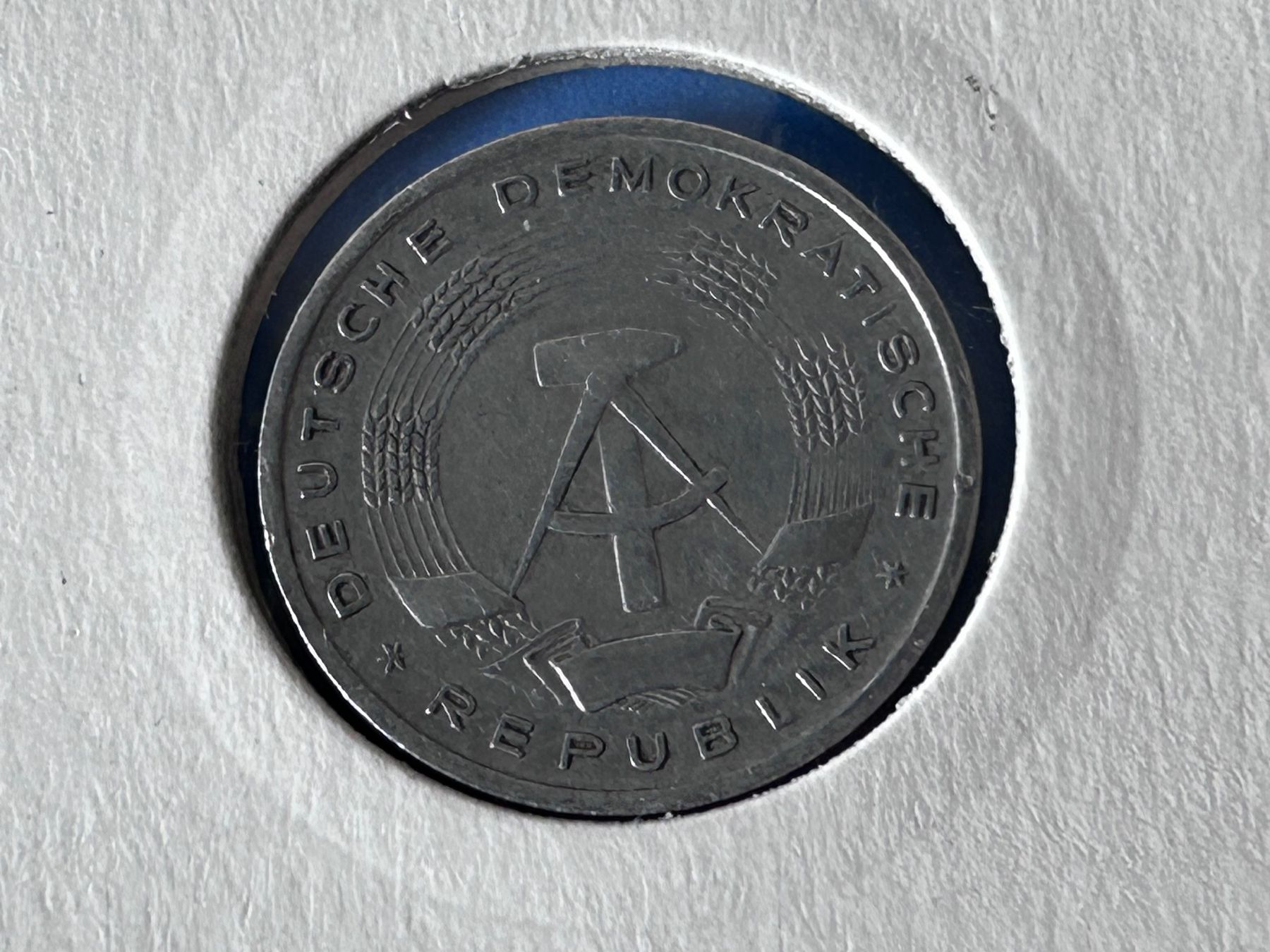 Tutti le monete: Germany - 1 Deutsche Mark 1956 – Usato da Corcelles NE venduto da AJKader 7