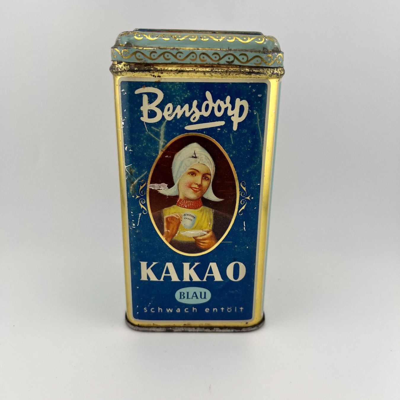 Dosen: Vintage Blechdose Bensdorp Kakao Holland Blech Dose Reklame – Gebraucht aus Neuhausen von rraayy 3