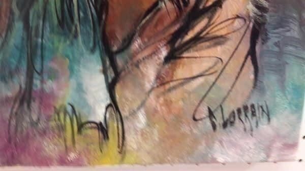 Gemälde: C.Lorrain "Clochard" Gemälde Original – Gebraucht aus Zürich von Galerie-Kunst 1