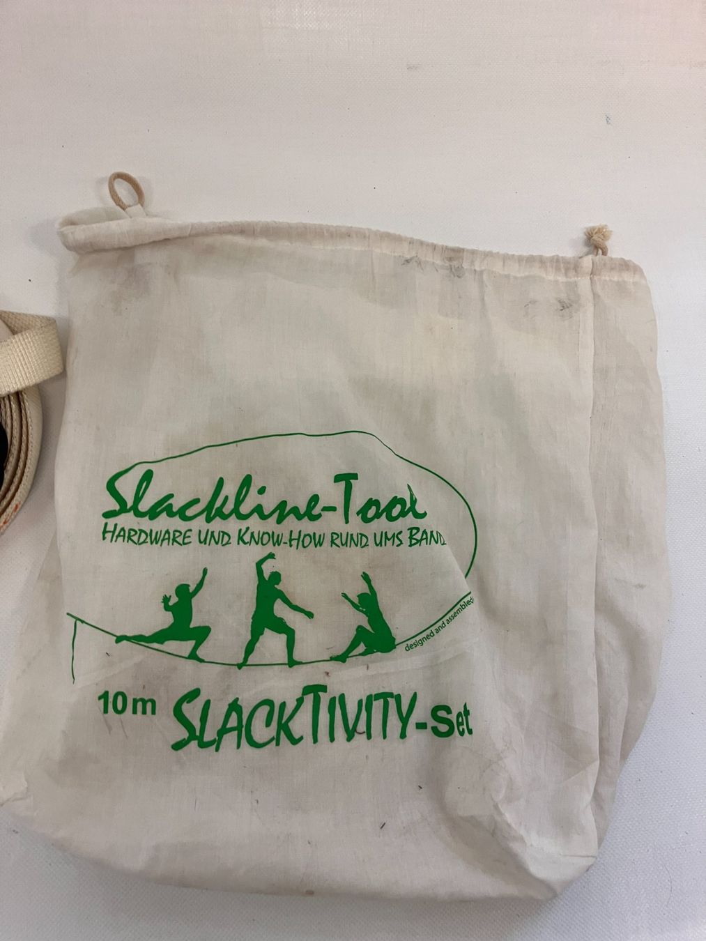 Slackline: Slackline-Set 10m – Usato da Dietlikon venduto da Tschillig 2