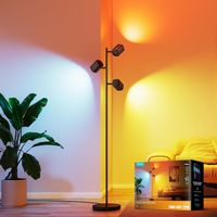LED Stehlampe 3-flammig RGBWW Smart 1500lm Alexa Matter