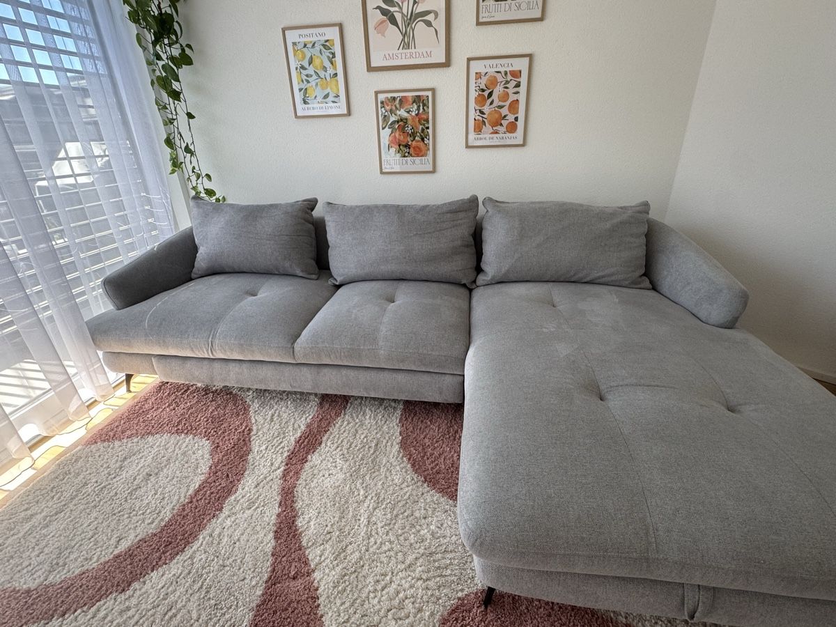 Sofas: Ecksofa grau - ausziehbar – Gebraucht aus Lenzburg von acmilan_17 1