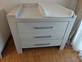 PAIDI Kommode Wickeltisch mit Schubladen