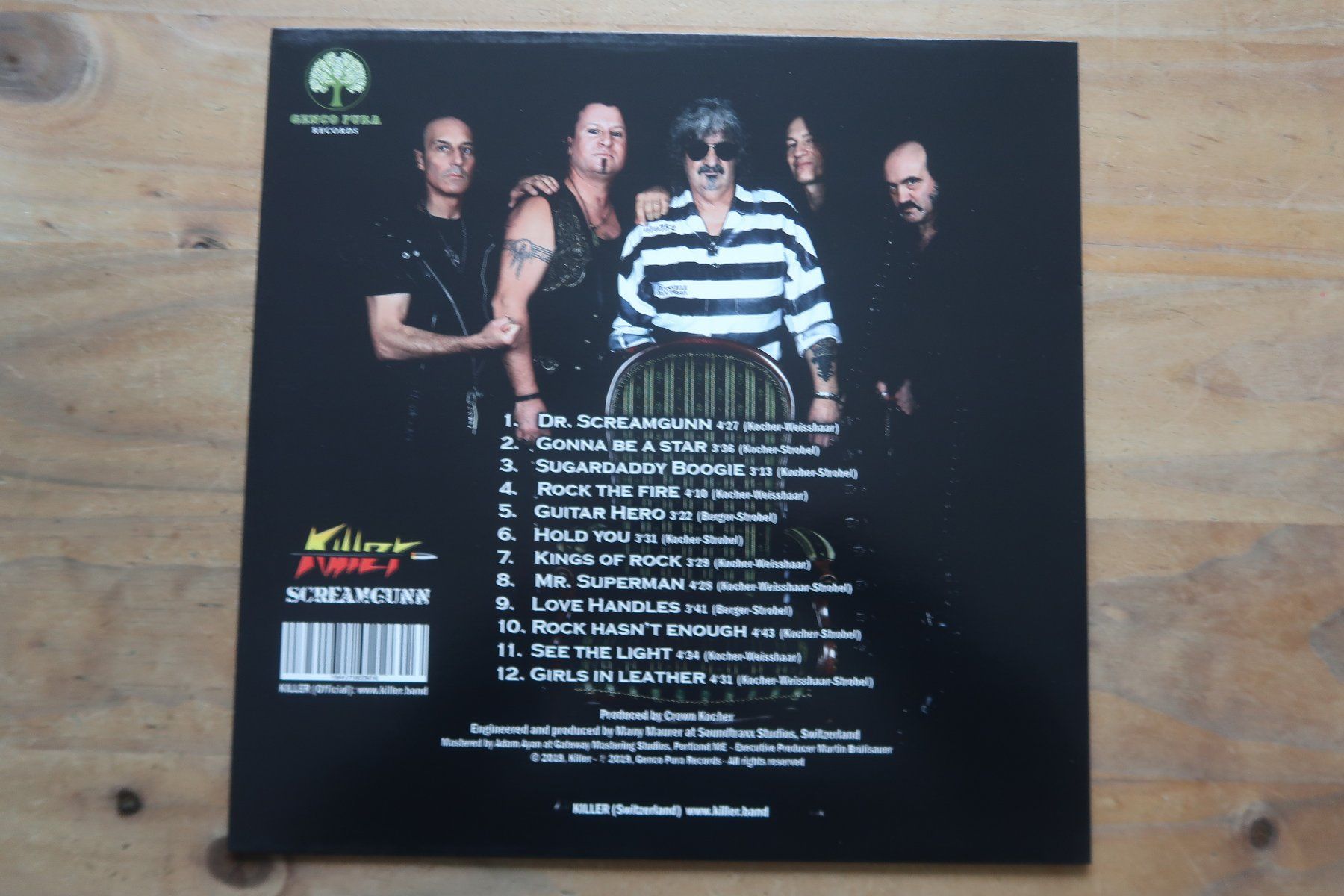 Dischi in vinile: KILLER - SCREAMGUNN - VINYL LP – Usato da Basel venduto da Patiscat 1
